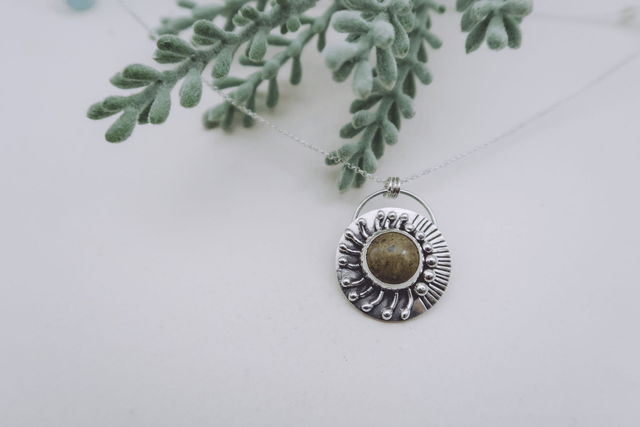Maidenhair Spleenwort Necklace